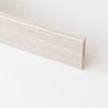 Ferramenta1.com | Battiscopa  80x14 mm mdf 240 cm rovere sbiancato - PZ 5