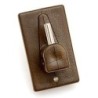 Ferramenta1.com | Supporto adesivo per bris bris plastica marrone** - PZ 100