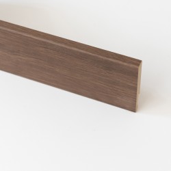 Ferramenta1.com | Battiscopa  80x14 mm mdf 240 cm rovere scuro - PZ 5