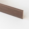 Ferramenta1.com | Battiscopa  80x14 mm mdf 240 cm noce scuro - PZ 5