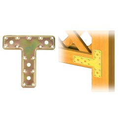 Ferramenta1.com | Piastra 751 a t acciaio tropic 160x45x115 mm - PZ 10