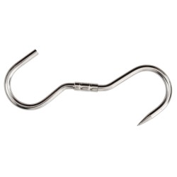 Ferramenta1.com | Gancio inox per macellaio girevole 210 x  9 mm* - PZ 1