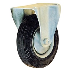 Ferramenta1.com | Ruota industriale d  85 mm piastra fissa export - PZ 1