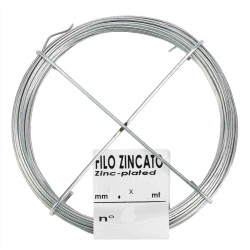 Ferramenta1.com | Matassina filo zincato n.16 d 2,7 mm  20 m - PZ 10