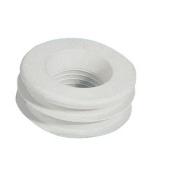 Ferramenta1.com | Morsetto per wc standard 60x30 mm bianco* - PZ 25