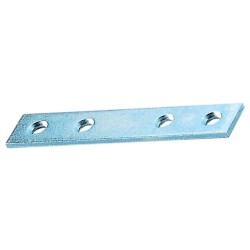 Ferramenta1.com | Lastrina a 4 fori diritta  80 mm** - PZ 100