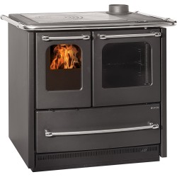 Ferramenta1.com | Cucina legna 7,5 kw sovrana easy evo 2.0 antracite - PZ 1
