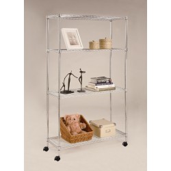 Ferramenta1.com | Scaffale serie america 4 ripiani 90x35xh170 cm - PZ 1