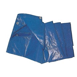 Ferramenta1.com | C telo occhiellato pe 2 x 3m 85gr blu - PZ 1