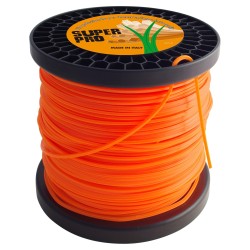 Ferramenta1.com | Filo nylon professional quadro 3,0mmx180m kg2-lb4 - PZ 1