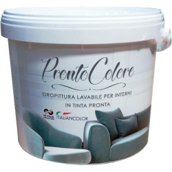 Ferramenta1.com | IDROPITTURA LAVABILE PRONTOCOLORE 2,5 ROSSO POMPE...