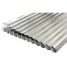 Ferramenta1.com | Lamiera zincata ondul n. 28 sp 0,40 mm 90x200 cm - KG 7