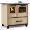 Ferramenta1.com | Cucina legna 7,5 kw family 4.5 cappuccino - PZ 1