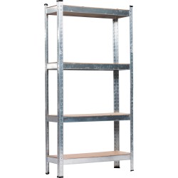 Ferramenta1.com | Scaffale kit solid 4 ripiani 80x40xh160 cm - PZ 1