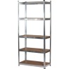 Ferramenta1.com | Scaffale kit solid 5 ripiani 90x40xh180 cm - PZ 1
