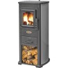 Ferramenta1.com | Stufa legna  5.3 kw berna lux s antracite - PZ 1