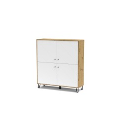 Ferramenta1.com | Mobile bollo 4a bo8  cm123x40x135 rov.artisan/bian - PZ 1