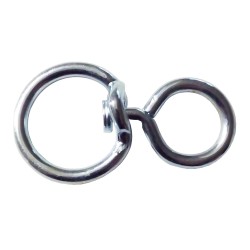 Ferramenta1.com | Bl givolare per legacci zincato 6 mm 23          2 pz - BL 5