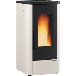 Ferramenta1.com | Stufa pellet ventil 10 kw dahiana vfs avorio - PZ 1