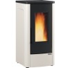 Ferramenta1.com | Stufa pellet canaliz 10 kw dahiana plus vfs avorio - PZ 1