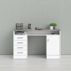 Ferramenta1.com | KIT SCRIVANIA FUNCTION PLUS 126X55X75 CEMENTO - S...