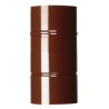 Ferramenta1.com | TUBO PER STUFA H 25 CM D 13 CM MARRONE - Tubi per...