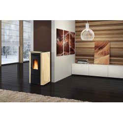 Ferramenta1.com | Stufa pellet ventil 6.5 kw ketty evo 2.0  pergamena - PZ 1