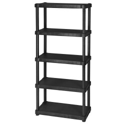 Ferramenta1.com | Scaffale resina 5 ripiani 80x30xh188 cm - PZ 1