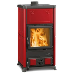 Ferramenta1.com | Stufa legna  8.3 kw fedora bordeaux - PZ 1