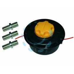 Ferramenta1.com | Testina per decespugliatore batti e vai universale att. maschio easy  - PZ 25