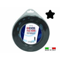 Ferramenta1.com | Filo per decespugliatore in nylon pentagono nero - PZ 1