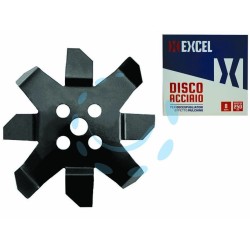 Ferramenta1.com | Disco in metallo per decespugliatore a 8 denti effetto mulching - PZ 1
