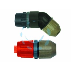 Ferramenta1.com | Getti per lance in resina e ottone regolabile+curva+diserbo - PZ 6