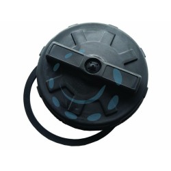 Ferramenta1.com | Coperchio a vite nero con guarnizione per pompe a zaino in plastica - PZ 1