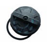 Ferramenta1.com | Coperchio a vite nero con guarnizione per pompe a zaino in plastica - PZ 1