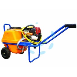 Ferramenta1.com | Pompa alta press. vento smart motore 4t 1,6 hp con carrello per irror. - PZ 1