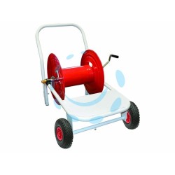 Ferramenta1.com | Avvolgitubo alta pressione carrellto ruote pneumatiche con portapompe - PZ 1