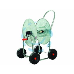 Ferramenta1.com | Avvolgitubo carrellato maxi con 4 ruote mt.80 322it - PZ 1