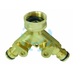 Ferramenta1.com | Presa rubinetto due vie in ottone - PZ 10