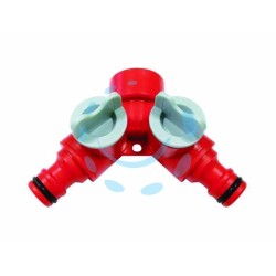 Ferramenta1.com | Presa rubinetto duplice con innesti rapidi - BL 15