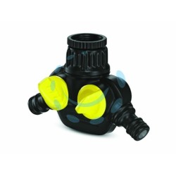 Ferramenta1.com | PRESA RUBINETTO A DUE VIE CON INNESTI RAPIDI - Ra...