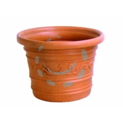 Ferramenta1.com | Vaso in plastica festonato doppio bordo - PZ 1