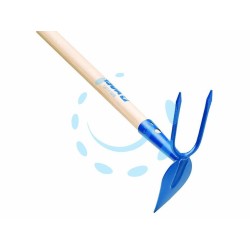 Ferramenta1.com | Zappino cuore bidente con manico in legno - PZ 12