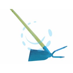 Ferramenta1.com | Zappino quadro bidente con manico in legno - PZ 5