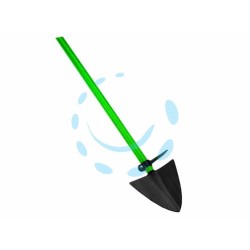 Ferramenta1.com | Vanga pesante forgiata con manico ferro con staffa girevole - PZ 1