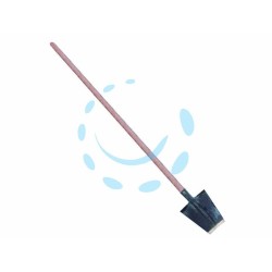 Ferramenta1.com | Vanga a punta quadra con manico legno - PZ 1