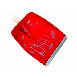 Ferramenta1.com | Pala in polipropilene per neve e granaglie rossa con profilo alluminio - PZ 20