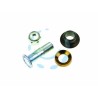 Ferramenta1.com | Bullone centrale + dado + rondella per forbici r142p - PZ 24