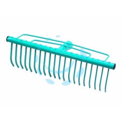 Ferramenta1.com | Rastrello per fieno e tappeti erbosi in acciaio - PZ 10