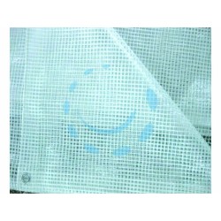 Ferramenta1.com | Telo tenda pe retinato trasparente con occhioli - PZ 18